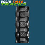 18" CTL Rubber Track 450x86x55 - Heavy Duty Block Pattern