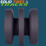 Bobcat CTL Triple Flange Bottom Roller 6698047