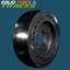 Smooth Solid Skid Steer Tires 10-16.5 - Severe Duty